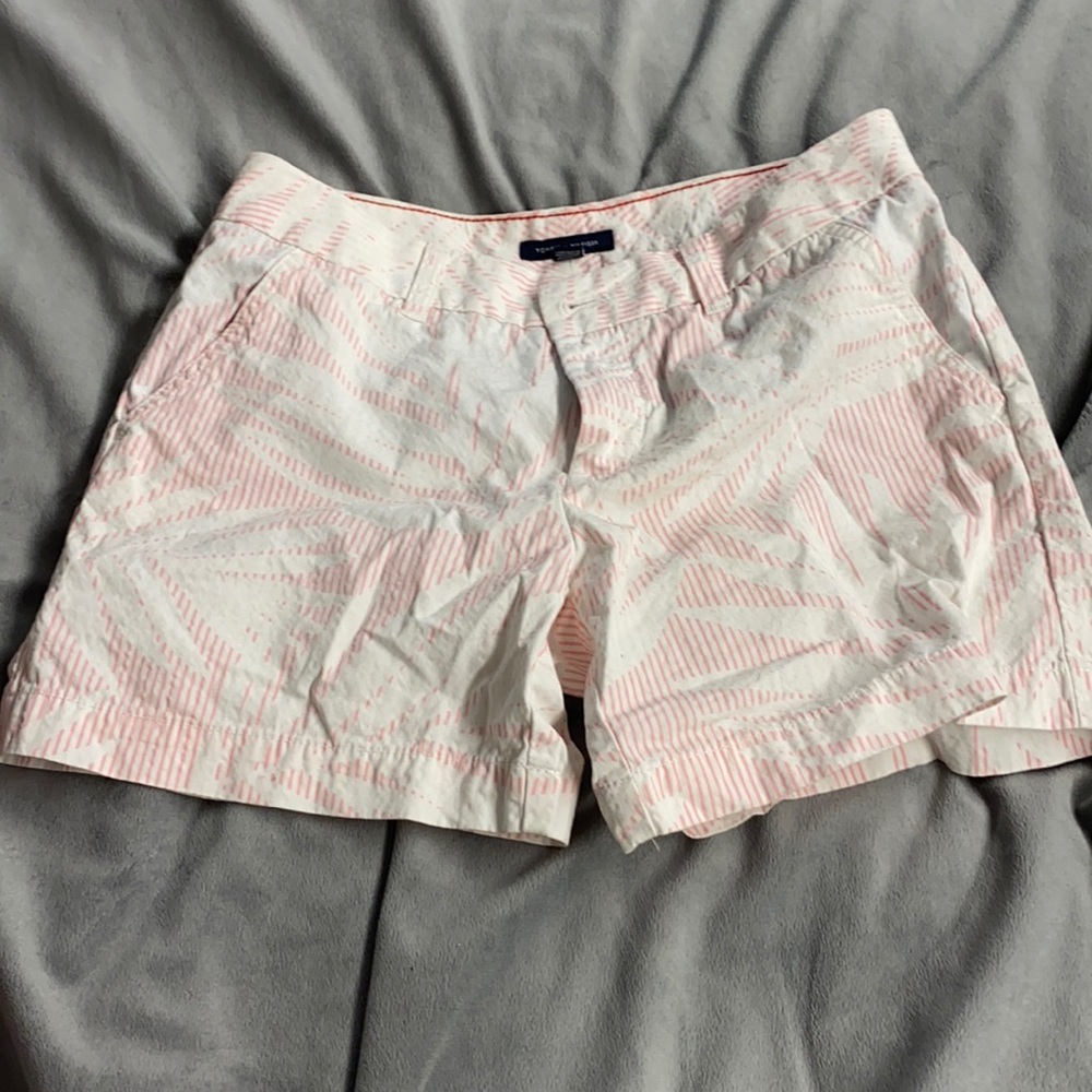 Tommy Hilfiger white/pink shorts